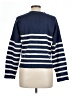 For The Republic Stripes Blue Pullover Sweater Size L - photo 2