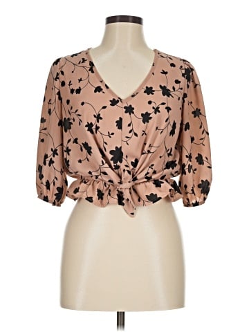 Sienna Sky 3/4 Sleeve Blouse (view 1)