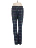 J. McLaughlin Plaid Blue Casual Pants Size 6 - photo 2