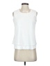 Sympli White Sleeveless Blouse Size 4 - photo 1