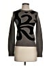 Marc by Marc Jacobs 100% Wool Graphic Gray Wool Pullover Sweater Size XS - photo 1