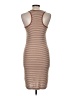 Splendid Stripes Brown Casual Dress Size M - photo 2