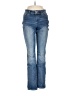 Inc Denim Hearts Blue Jeans Size 6 - photo 1