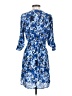Daniel Rainn 100% Polyester Print Blue Casual Dress Size XS - photo 2