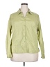 Attention Green Long Sleeve Button-Down Shirt Size 20W - photo 1