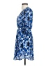 Daniel Rainn 100% Polyester Print Blue Casual Dress Size XS - photo 5