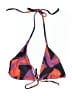 MATTE Collection Graphic Argyle Chevron-herringbone Color Block Red Purple Swimsuit Top Size XL - photo 1