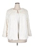 JM Collection 100% Polyester Ivory Faux Fur Jacket Size XXL - photo 1
