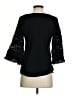 One September Black 3/4 Sleeve Top Size S - photo 2