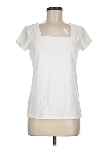 New York & Company Short Sleeve T-Shirt (view 1)