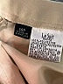 Le Suit 100% Polyester Solid Tan Casual Pants Size 14 (petite) - photo 4