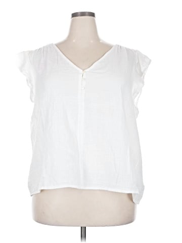Gap Short Sleeve Blouse (view 1)