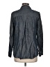 Soft Surroundings 100% Lyocell Gray Long Sleeve Button-Down Shirt Size M - photo 2