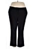 Lane Bryant Solid Black Dress Pants Size 22 (petite) - photo 1