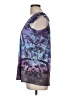One World 100% Polyester Purple Sleeveless Blouse Size M - photo 5