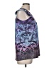 One World 100% Polyester Purple Sleeveless Blouse Size M - photo 4