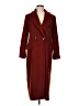 Topshop 100% Polyester Burgundy Coat Size 6 - photo 1
