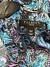 Talbots 100% Polyester Paisley Blue Sleeveless Blouse Size 16 Petite - photo 7