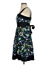 Speechless Graphic Blue Cocktail Dress Size 3 - photo 5
