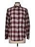 Seven7 Plaid Red Long Sleeve Button-Down Shirt Size M - photo 1