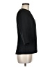 Ann Taylor 100% Polyester Black 3/4 Sleeve Blouse Size 8 - photo 4