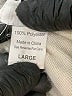 Assorted Brands 100% Polyester Ivory Faux Fur Jacket Size L - photo 7
