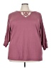89th & Madison Burgundy Cardigan Size 3X - photo 1