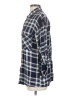 Timing Plaid Blue Long Sleeve Button-Down Shirt Size S - photo 5