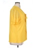 Atelier Yellow Short Sleeve Blouse Size 1X - photo 4