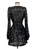 Zara Stars Black Cocktail Dress Size M - photo 2