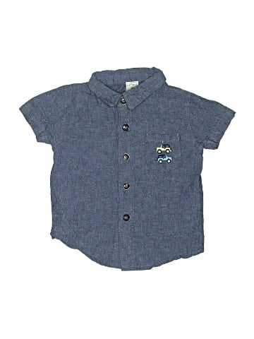 Carter's Short Sleeve Button-Down Shirt (view 1)