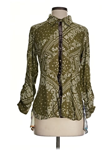 Aratta Silent Journey Long Sleeve Blouse (view 1)