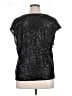 CeCe Black Short Sleeve Top Size XL - photo 2