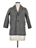 Zara Houndstooth Gray Coat Size 8 - 9 - photo 1