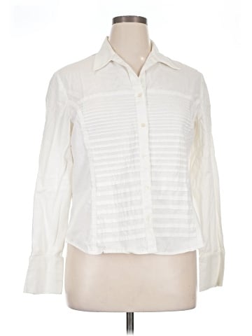 Jones New York Signature Long Sleeve Blouse (view 1)