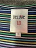 Decode 1.8 Stripes Blue Casual Dress Size S - photo 8