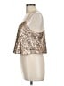Forever 21 100% Polyester Gold Sleeveless Top Size L - photo 5