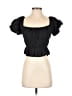 Cotton Candy LA Black Short Sleeve Top Size S - photo 1