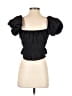 Cotton Candy LA Black Short Sleeve Top Size S - photo 2
