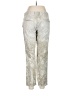 Current/Elliott 100% Cotton Metallic Silver Gray Casual Pants Size 28 waist - photo 2