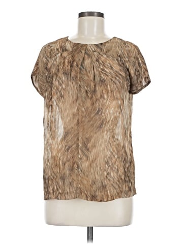MICHAEL Michael Kors Short Sleeve Blouse (view 1)