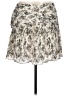 Express 100% Polyester Print Ivory Casual Skirt Size L - photo 1