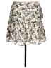 Express 100% Polyester Print Ivory Casual Skirt Size L - photo 2