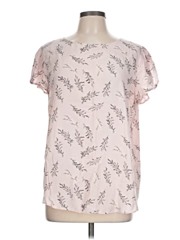 Ann Taylor LOFT Short Sleeve Blouse (view 1)