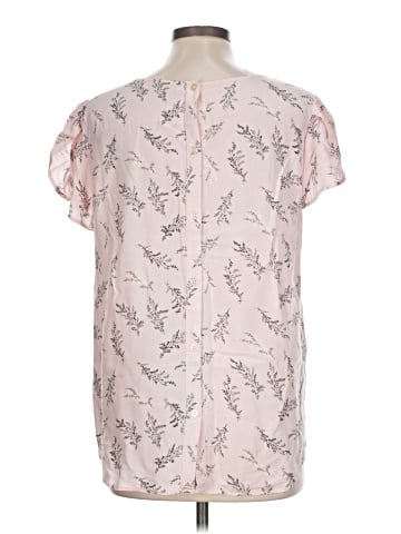 Ann Taylor LOFT Short Sleeve Blouse (view 2)