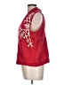 Coldwater Creek Red Sweater Vest Size L - photo 5