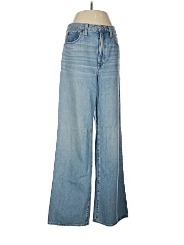 Madewell Superwide-Leg Jeans in Eastchester Wash (view 1)