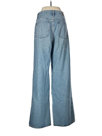 Madewell Superwide-Leg Jeans in Eastchester Wash (view 2)
