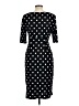 Connected Apparel Polka Dots Black Cocktail Dress Size 10 - photo 2