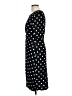 Connected Apparel Polka Dots Black Cocktail Dress Size 10 - photo 5